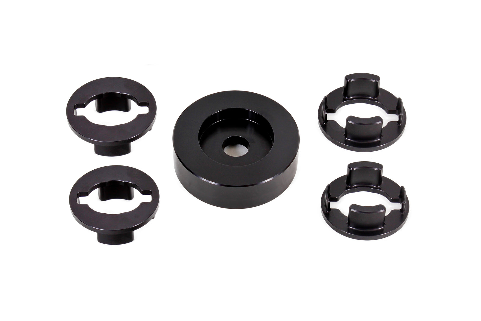 BMR 16-17 6th Gen Camaro Differential Lockout Bushing Kit (Aluminum) - Black - BK060