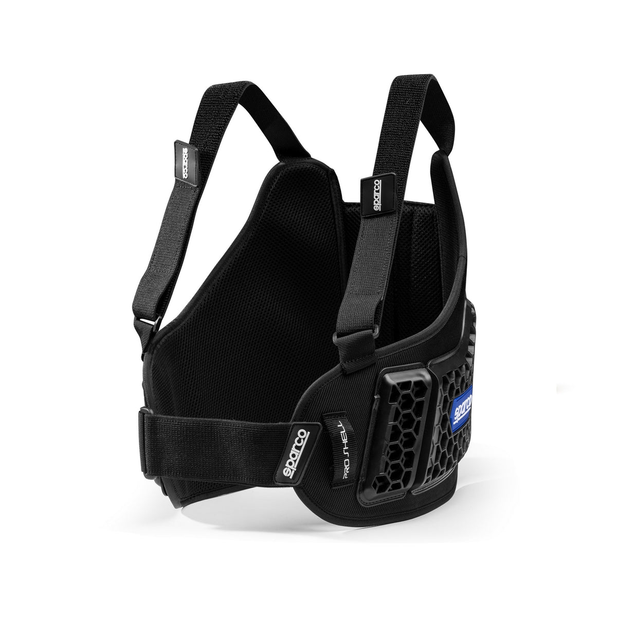 Sparco Rib Vest Pro Shell Black - Small - BKM0002B0K0100S