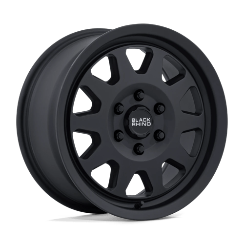 Black Rhino Hard Alloys Stadium 16X8 6X130 +38MM Matte Black Rf