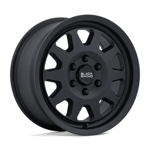Black Rhino Hard Alloys Stadium 17X8 6X130 +45MM Matte Black
