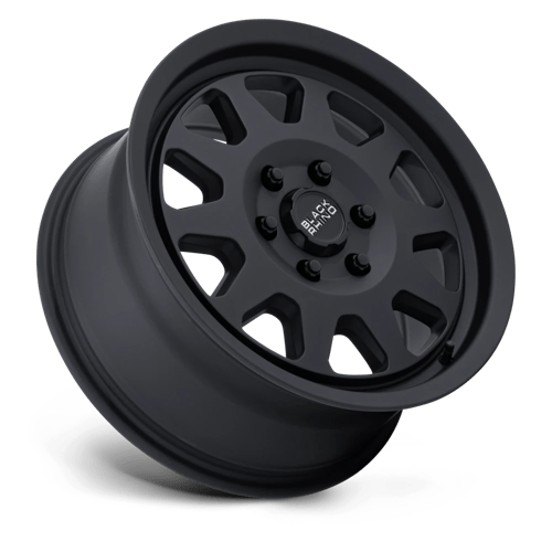 Black Rhino Hard Alloys Stadium 17X8 6X130 +45MM Matte Black