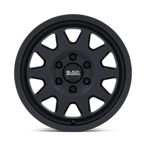 Black Rhino Hard Alloys Stadium 17X8 6X130 +45MM Matte Black