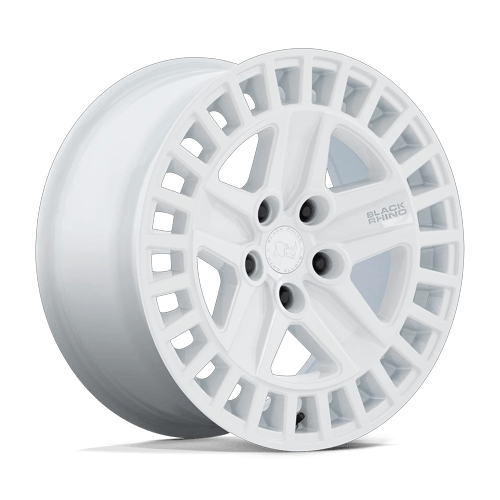 Black Rhino Hard Alloys Alston 18X8.5 5X127 +25MM Gloss White