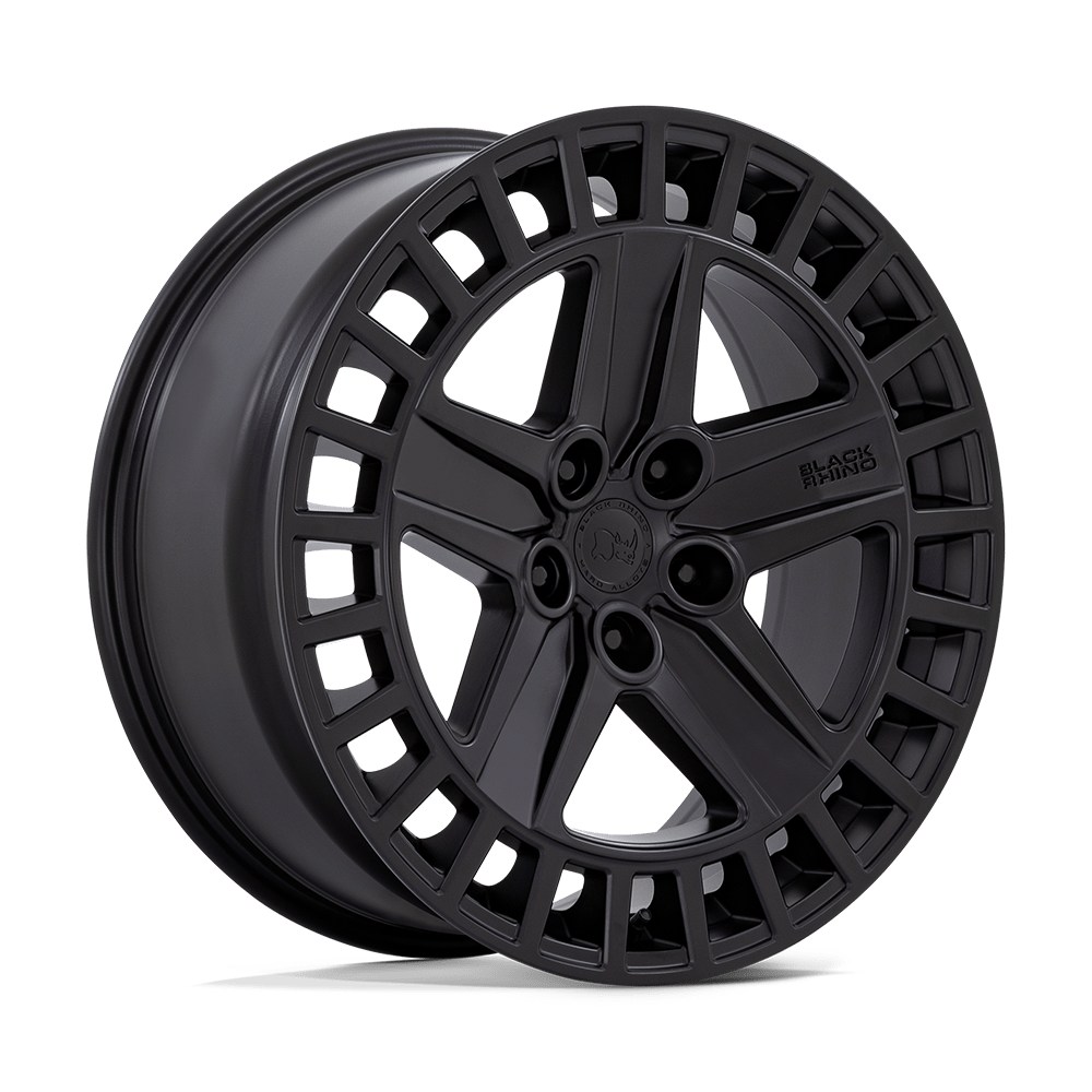 Black Rhino Hard Alloys Alston 20X8.5 5X120 +25MM Matte Black