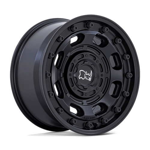 Black Rhino Hard Alloys Atlas 17X8.5 5X127/5X139.7/5X139 -10MM Matte Black