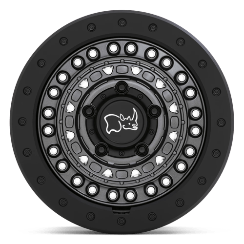 Black Rhino Hard Alloys Barricade 20X9 6X120 +10MM Gun Black W/ Black Rock Guard