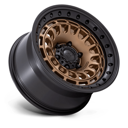 Black Rhino Hard Alloys Br014 Sahara 17X9 5X127 +0MM Matte Bronze W Gloss Black Lip