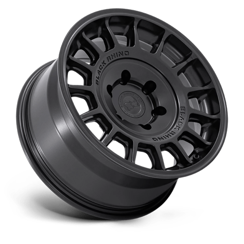 Black Rhino Hard Alloys Br015 Voll 17X8.5 5X114.3 +25MM Matte Black