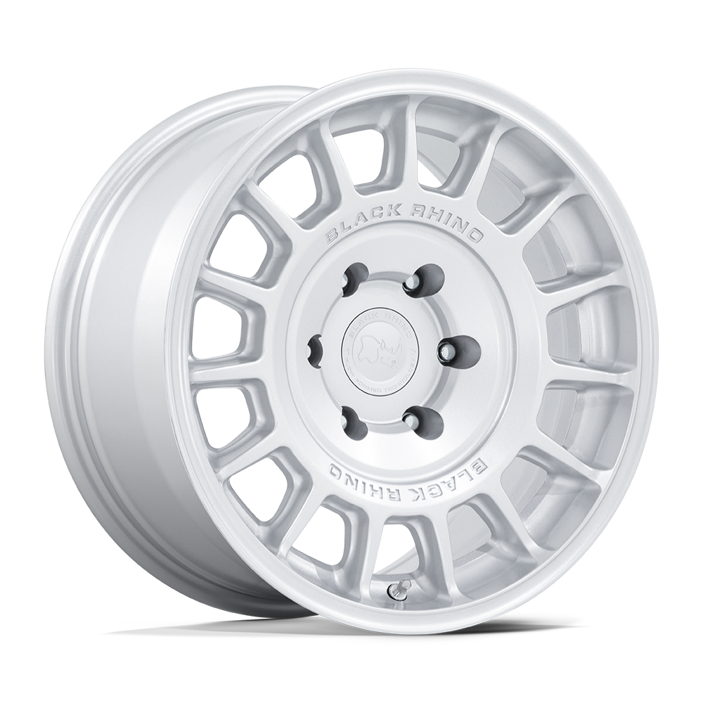 Black Rhino Hard Alloys Br015 Voll 18X8 5X114.3 +25MM Hyper Silver