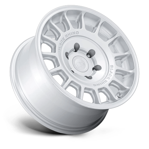 Black Rhino Hard Alloys Br015 Voll 17X8.5 5X130 +25MM Hyper Silver