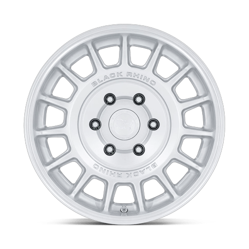 Black Rhino Hard Alloys Br015 Voll 17X8.5 6X139.7 +25MM Hyper Silver