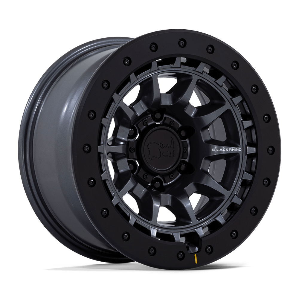 Black Rhino Hard Alloys Br016 Tusk 17X8.5 6X135 +0MM Matte Gunmetal