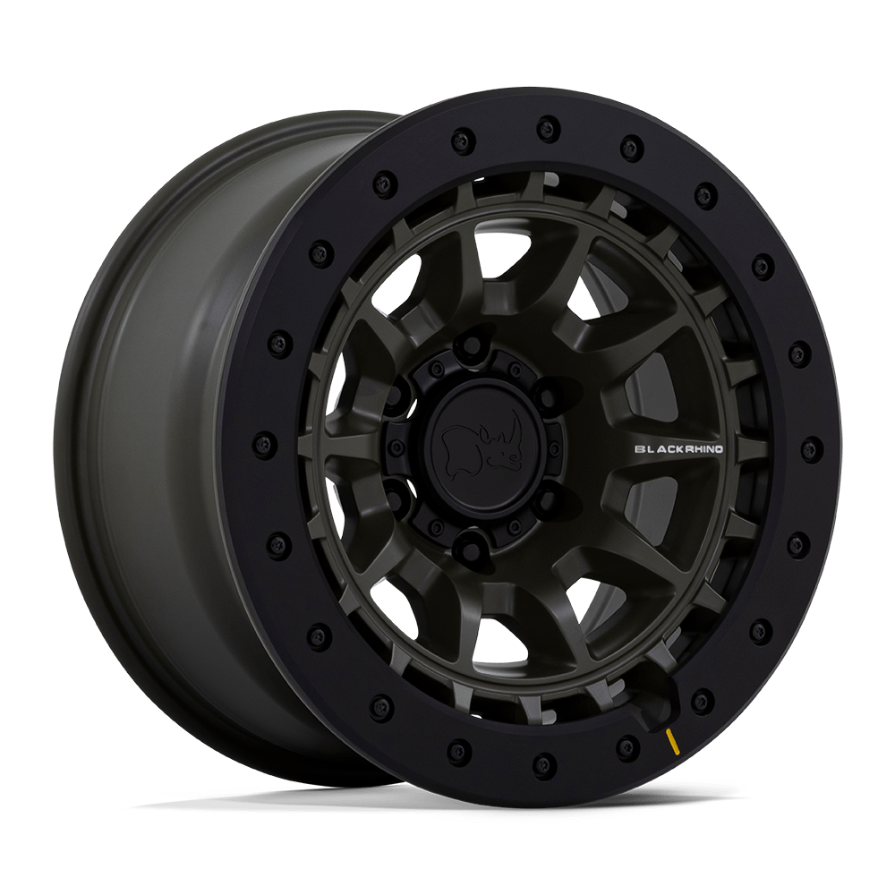 Black Rhino Hard Alloys Br016 Tusk 17X8.5 6X139.7 -10MM Olive Drab Green