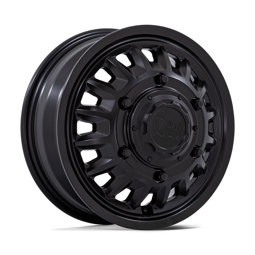 Black Rhino Hard Alloys Br019 Aliso Dually 16X6 6X205 +110MM Matte Black