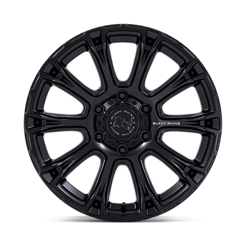 Black Rhino Hard Alloys Br020 Diamondback 17X8.5 6X114.3 +25MM Matte Black