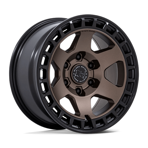 Black Rhino Hard Alloys Br022 Bahari 17X8.5 5X127 -10MM Burnt Bronze W/ Matte Blk-Lp