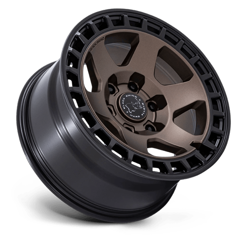Black Rhino Hard Alloys Br022 Bahari 17X8.5 6X139.7 -10MM Burnt Bronze W/ Matte Blk-Lp