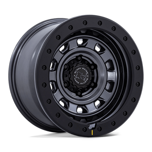 Black Rhino Hard Alloys Br023 Xplorer 17X9 6X139.7 +12MM Matte Gunmetal W/ Matte Blk-Lp