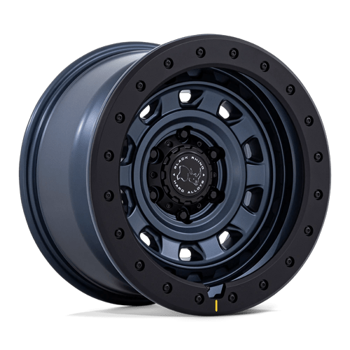 Black Rhino Hard Alloys Br023 Xplorer 17X9 6X139.7 +12MM Metallic Blue W/ Matte Black L