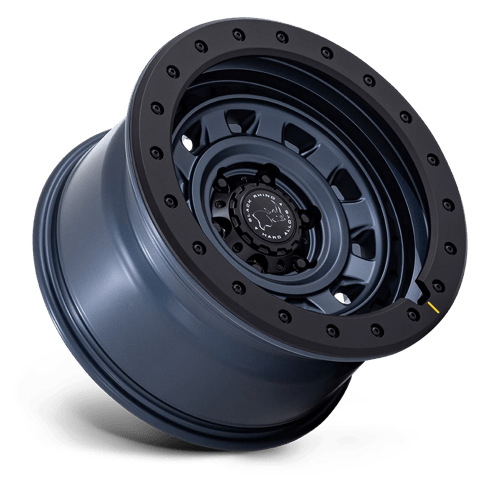Black Rhino Hard Alloys Br023 Xplorer 17X9 6X139.7 +12MM Metallic Blue W/ Matte Black L