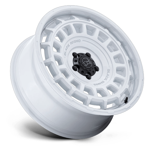 Black Rhino Hard Alloys Br024 Awol 17X8.5 6X139.7 -10MM Gloss White