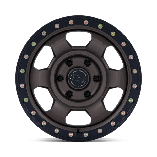 Black Rhino Hard Alloys Br029 Trooper 17X8.5 6X139.7 +0MM Burnt Bronze W/ Matte Blk-Lp