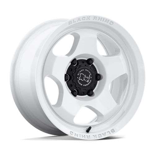 Black Rhino Hard Alloys Br031 Sol 17X9 6X135 +12MM Gloss White