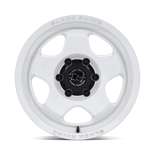 Black Rhino Hard Alloys Br031 Sol 17X9 6X120 +12MM Gloss White