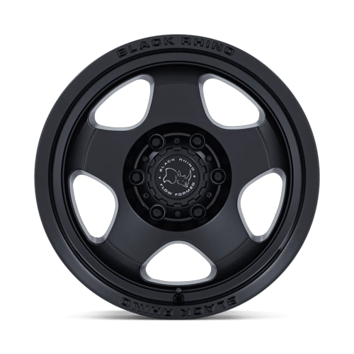 Black Rhino Hard Alloys Br031 Sol 17X8 5X110 +30MM Matte Black