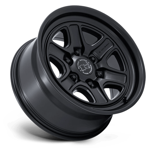 Black Rhino Hard Alloys Br032 Echo 17X8.5 6X139.7 +0MM Matte Black