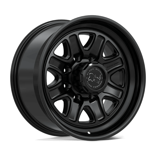 Black Rhino Hard Alloys Br032 Echo 18X9 8X180 +12MM Matte Black