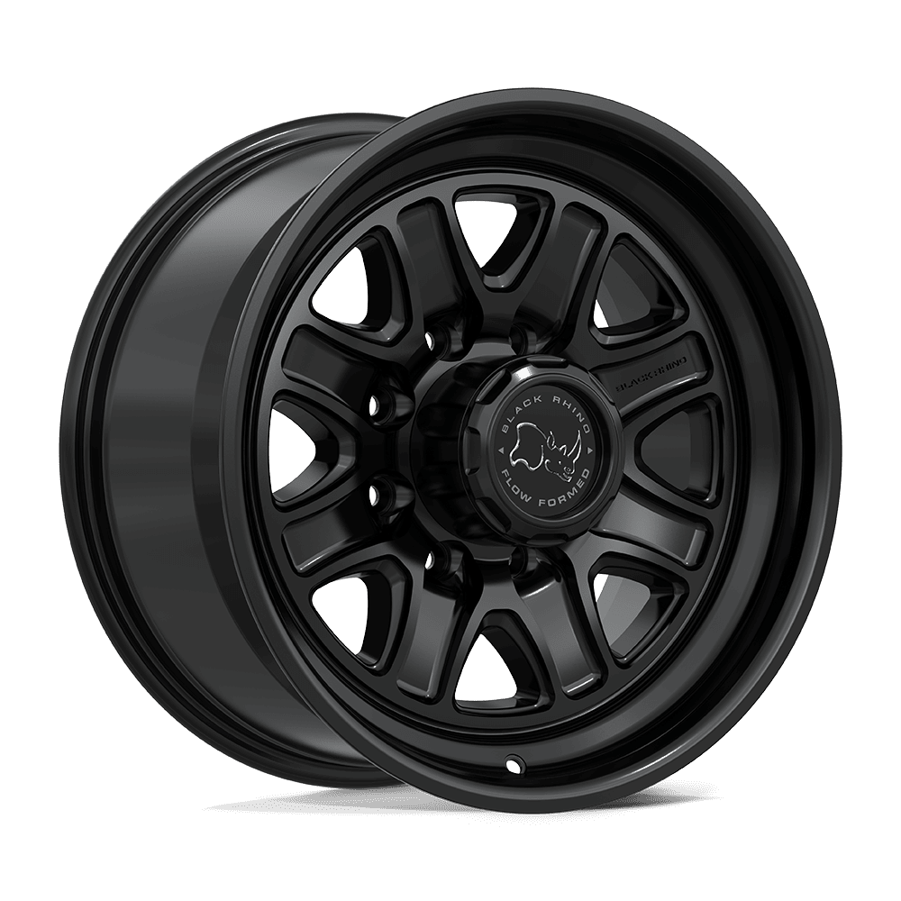 Black Rhino Hard Alloys Br032 Echo 18X9 8X165.1 +12MM Matte Black