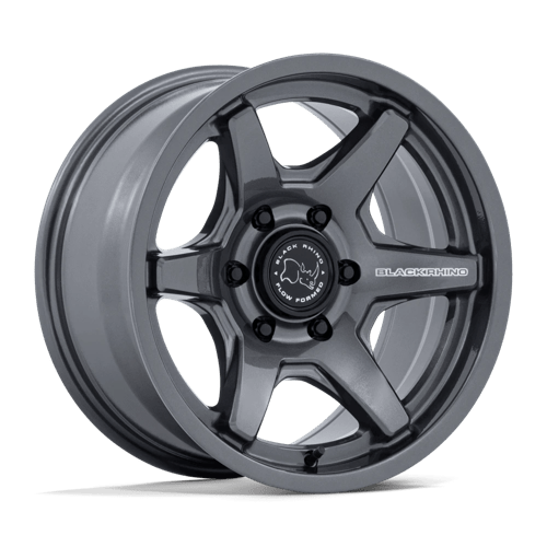 Black Rhino Hard Alloys Br035 Kuma 17X8.5 6X139.7 +25MM Gloss Gunmetal