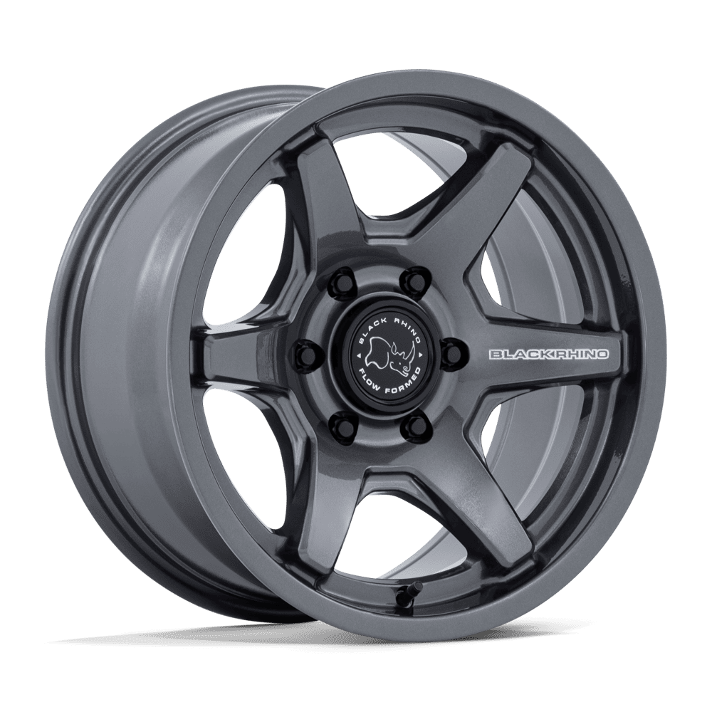 Black Rhino Hard Alloys Br035 Kuma 17X8.5 6X139.7 +0MM Gloss Gunmetal
