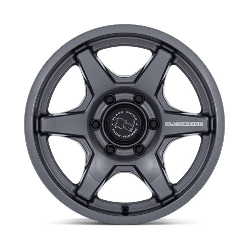 Black Rhino Hard Alloys Br035 Kuma 17X8.5 6X139.7 +25MM Gloss Gunmetal