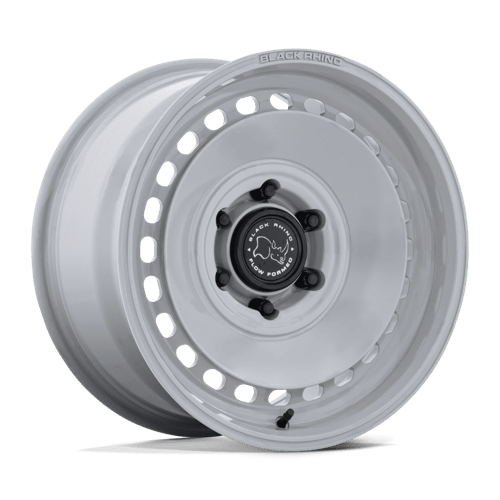 Black Rhino Hard Alloys Br036 Basin 17X8.5 6X139.7 +25MM Grayspace