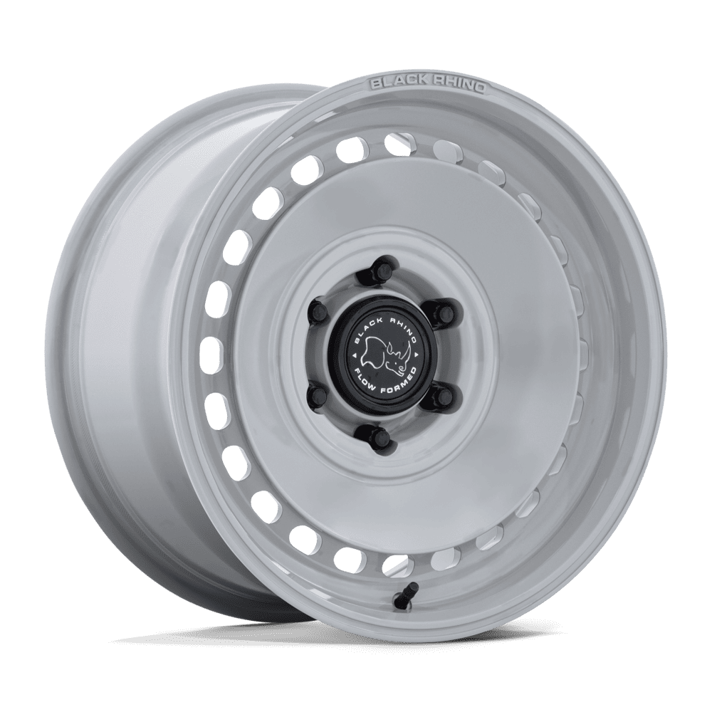 Black Rhino Hard Alloys Br036 Basin 17X8.5 6X139.7 +25MM Grayspace