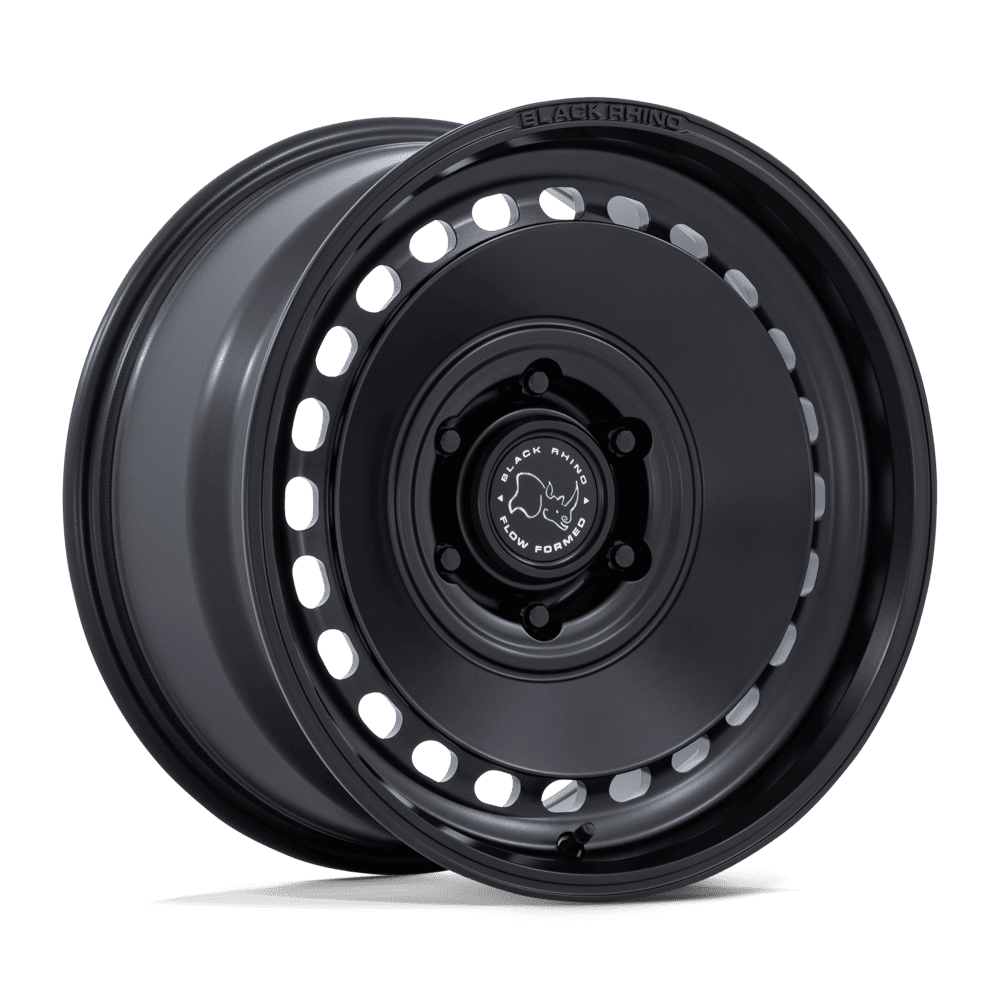 Black Rhino Hard Alloys Br036 Basin 17X8.5 5X127 +0MM Matte Black