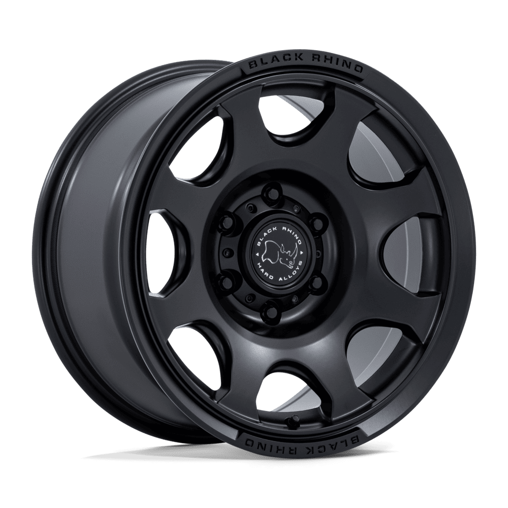 Black Rhino Hard Alloys Br037 Tembo 17X8.5 6X114.3 +25MM Matte Black