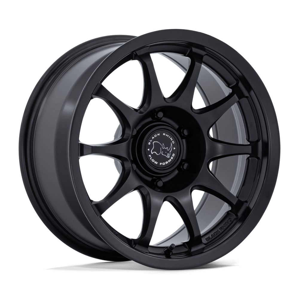Black Rhino Hard Alloys Br038 Ronin 17X8.5 6X135 +25MM Matte Black