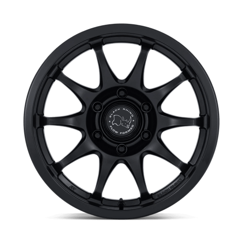 Black Rhino Hard Alloys Br038 Ronin 17X8.5 6X139.7 +25MM Matte Black
