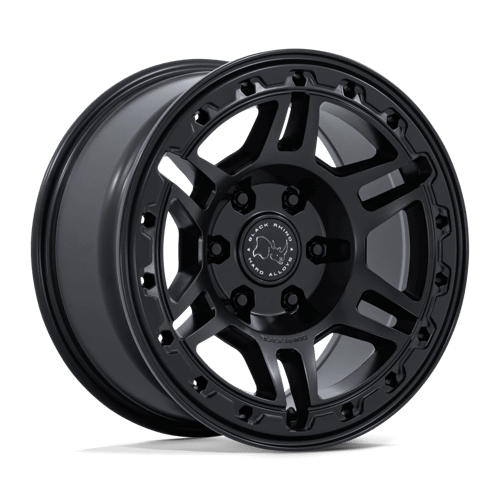 Black Rhino Hard Alloys Br039 Vanguard 20X9 6X114.3 +15MM Matte Black