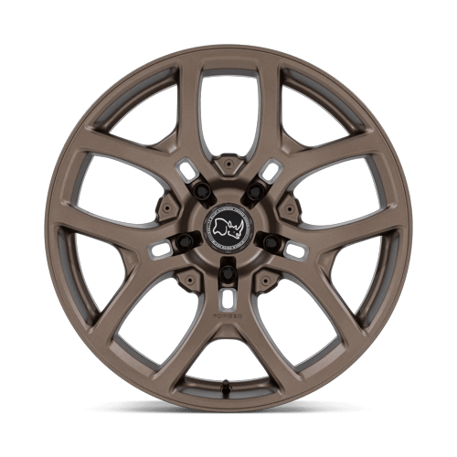 Black Rhino Hard Alloys Br406 Rockledge 20X8.5 5X139.7 +35MM Matte Bronze