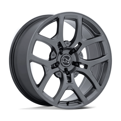 Black Rhino Hard Alloys Br406 Rockledge 20X8.5 5X139.7 +35MM Matte Gunmetal