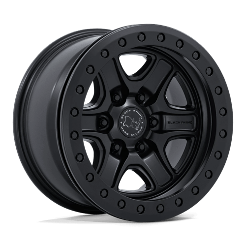 Black Rhino Hard Alloys Br200 Echo Trail Lock Beadlock 17X8.5 6X135 +25MM Matte Black