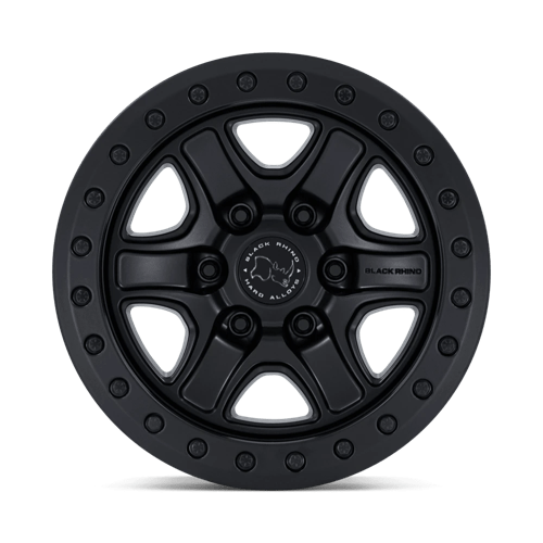 Black Rhino Hard Alloys Br200 Echo Trail Lock Beadlock 18X9 6X139.7 +12MM Matte Black