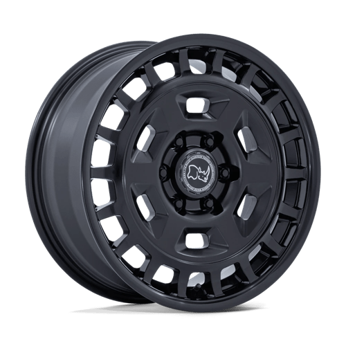 Black Rhino Hard Alloys Br405 Rover 18X8 6X139.7 +32MM Matte Black W/ Gloss Black Lip