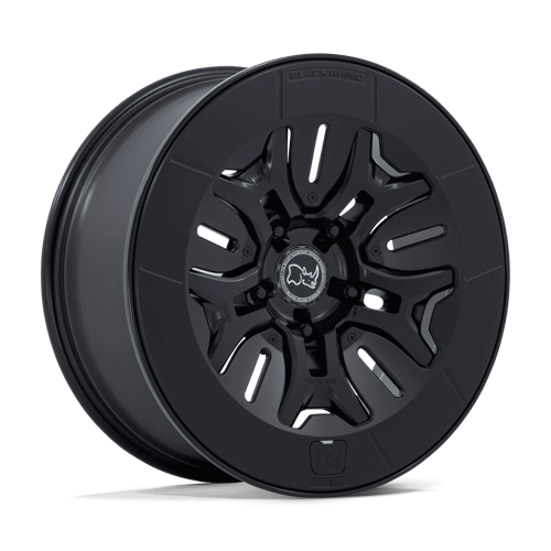 Black Rhino Hard Alloys Br406 Rockledge 20X8.5 5X139.7 +35MM Matte Black