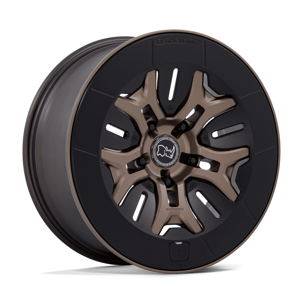 Black Rhino Hard Alloys Br406 Rockledge 20X8.5 5X139.7 +35MM Matte Bronze