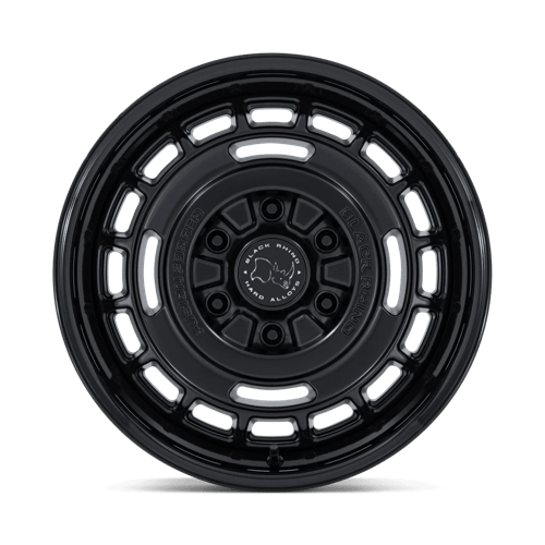 Black Rhino Hard Alloys Br600 Vagabond 17X8 6X139.7 +32MM Matte Black W/ Gloss Black Lip